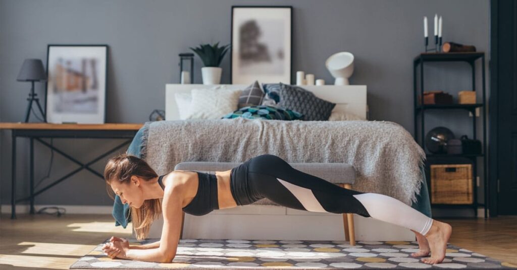 Prancha Abdominal no Solo
