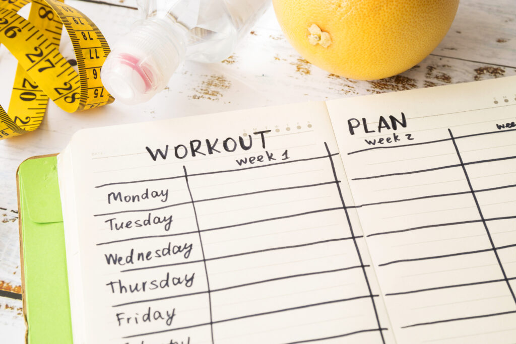 como dividir treino feminino